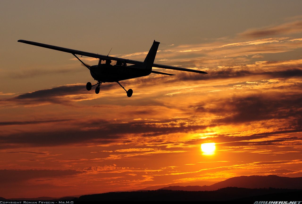 sunset cessna